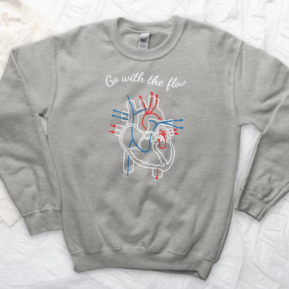 ''Go With the Flow'' Sweatshirt