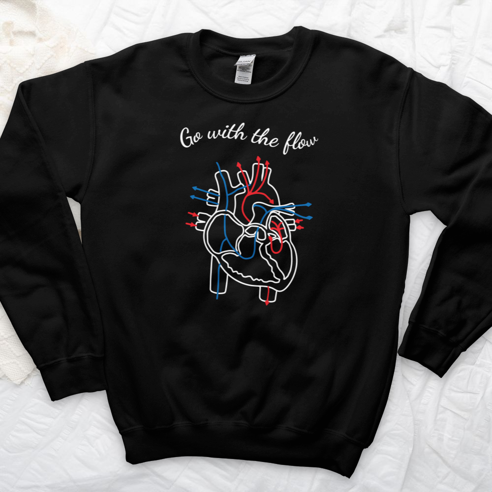 ''Go With the Flow'' Sweatshirt