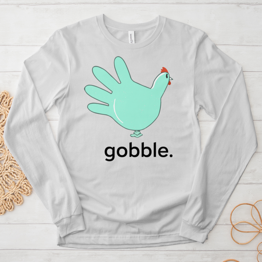 ''Gobble'' Long Sleeve T-Shirt