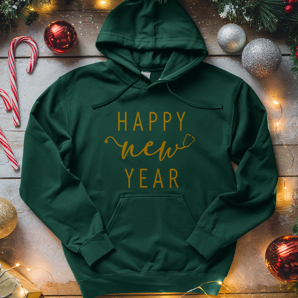 ''Happy New Year Stetho'' Hoodie