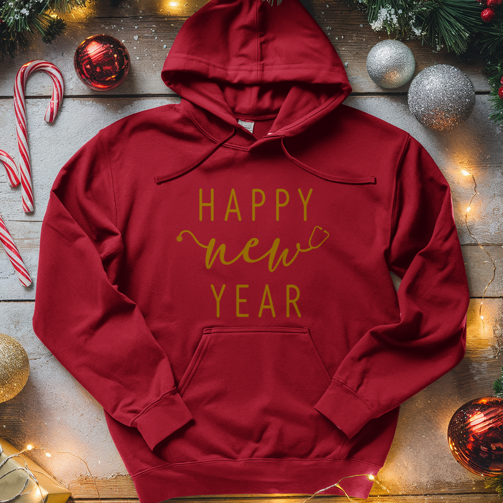 ''Happy New Year Stetho'' Hoodie