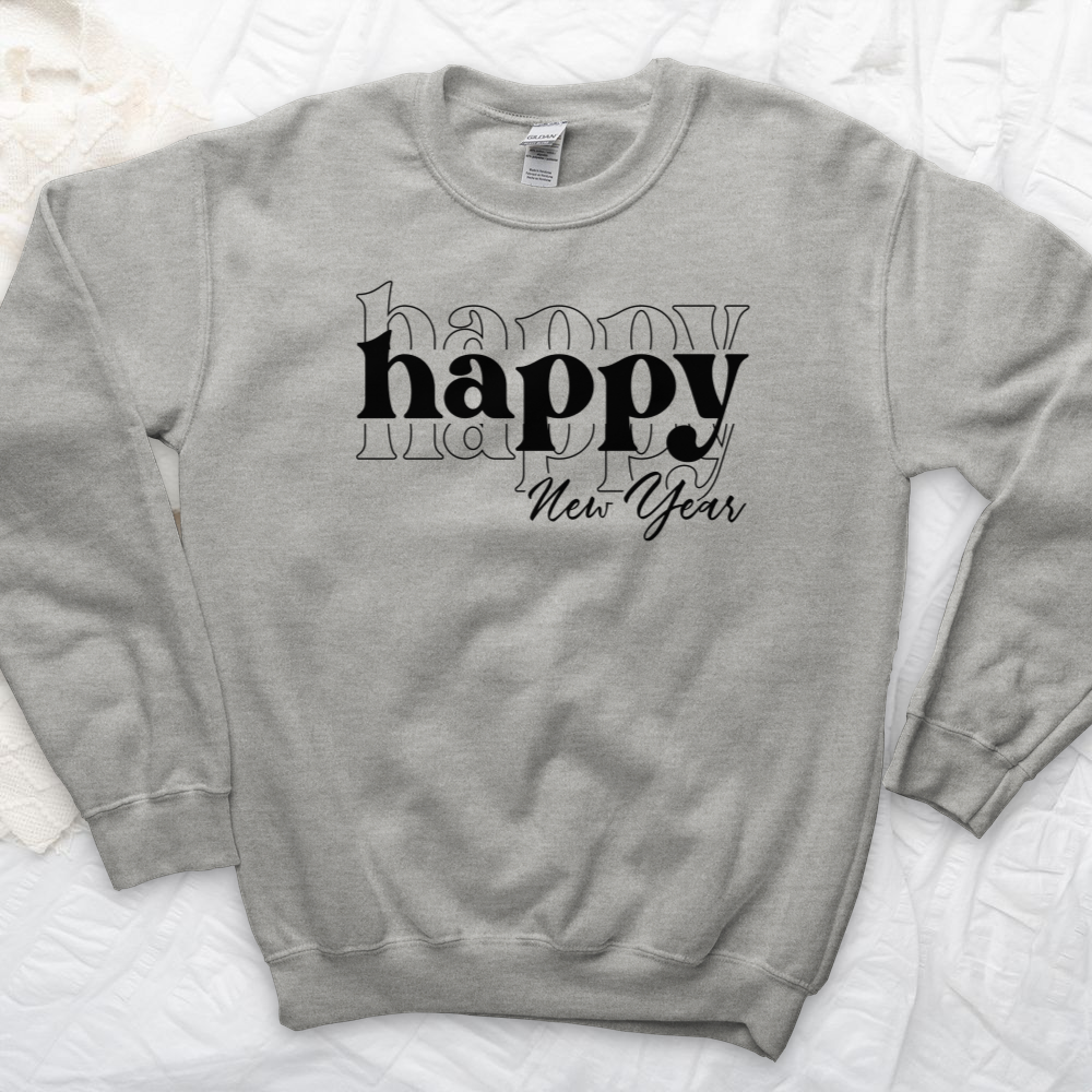 ''Happy New Year'' Sweatshirt