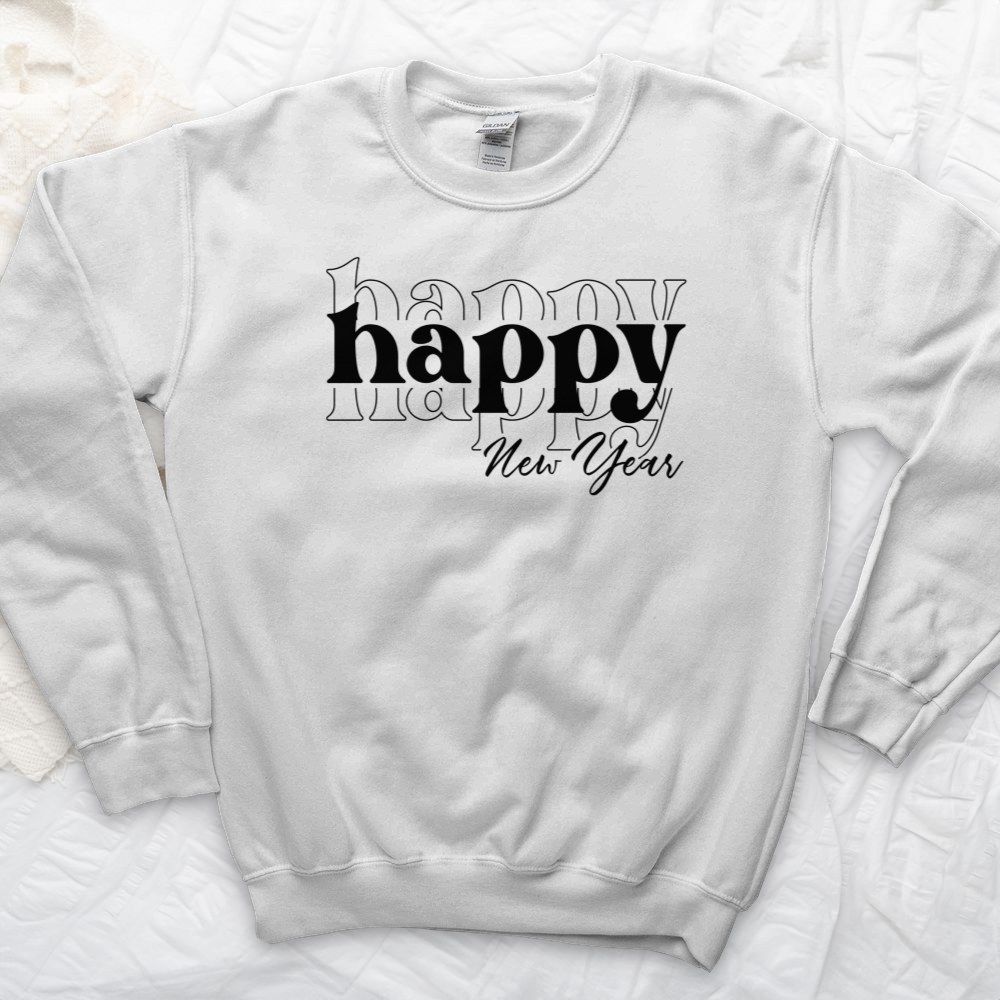 ''Happy New Year'' Sweatshirt