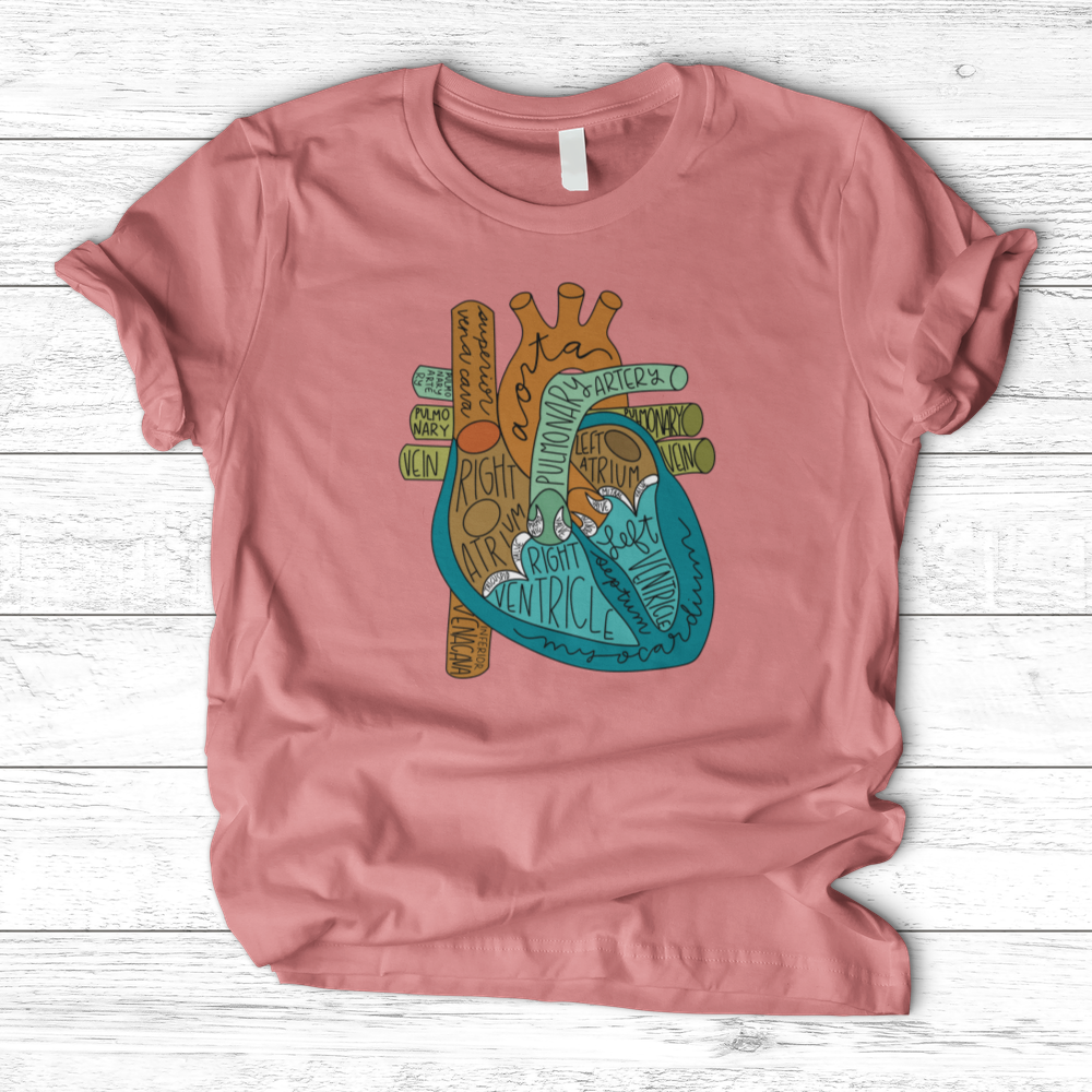 ''Heart Anatomy'' T-Shirt