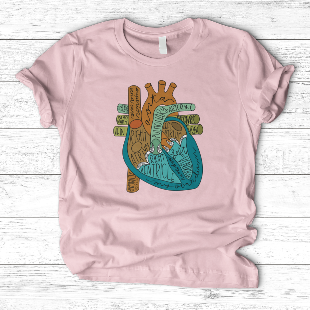 ''Heart Anatomy'' T-Shirt