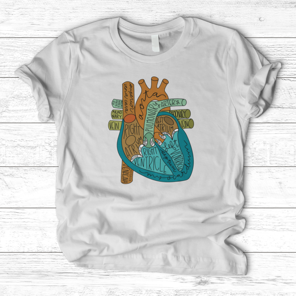 ''Heart Anatomy'' T-Shirt