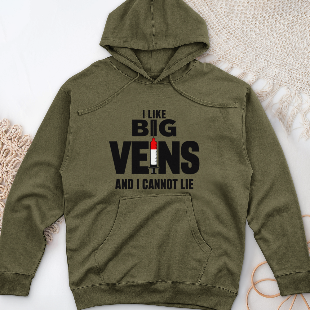 ''I Like Big Veins'' Hoodie