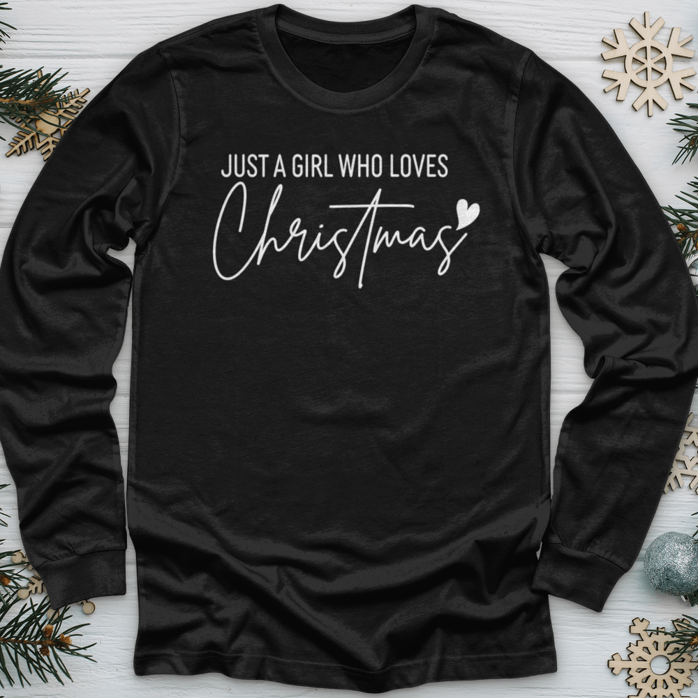 ''I Love Christmas'' Long Sleeve T-Shirt