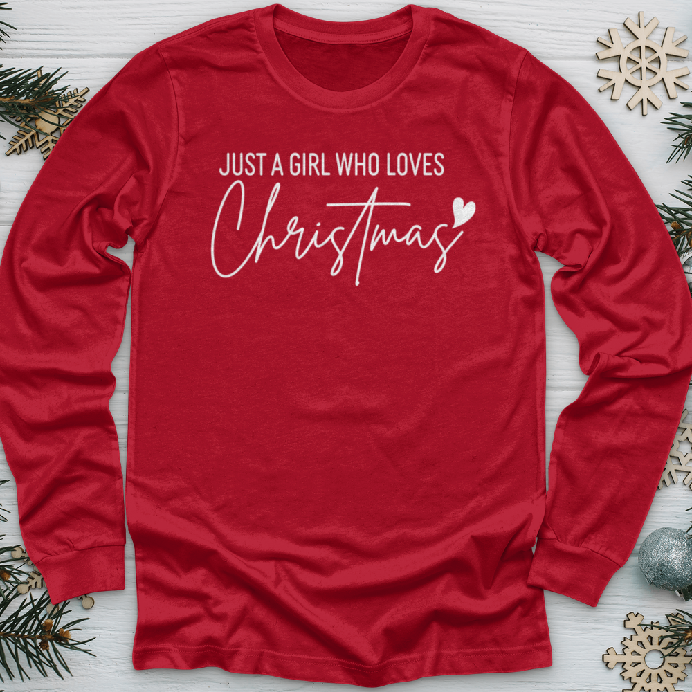 ''I Love Christmas'' Long Sleeve T-Shirt