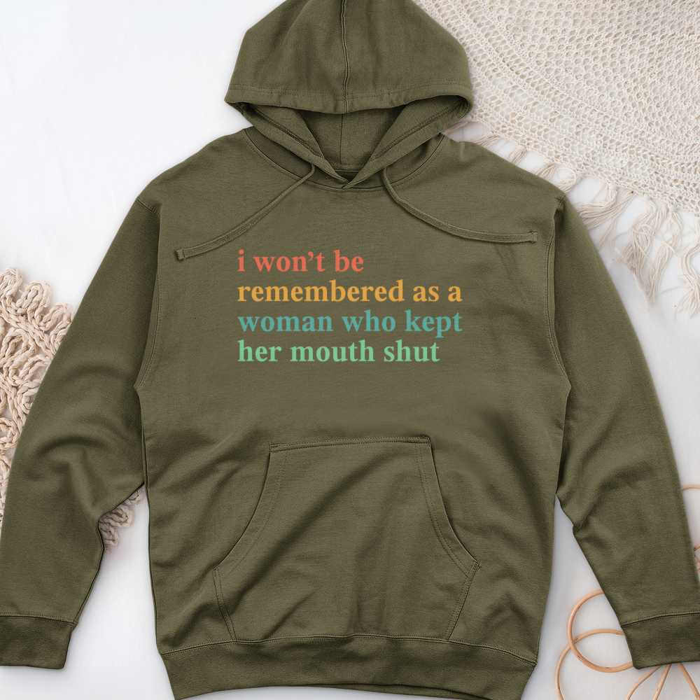 ''I Won't Be Remembered'' Hoodie