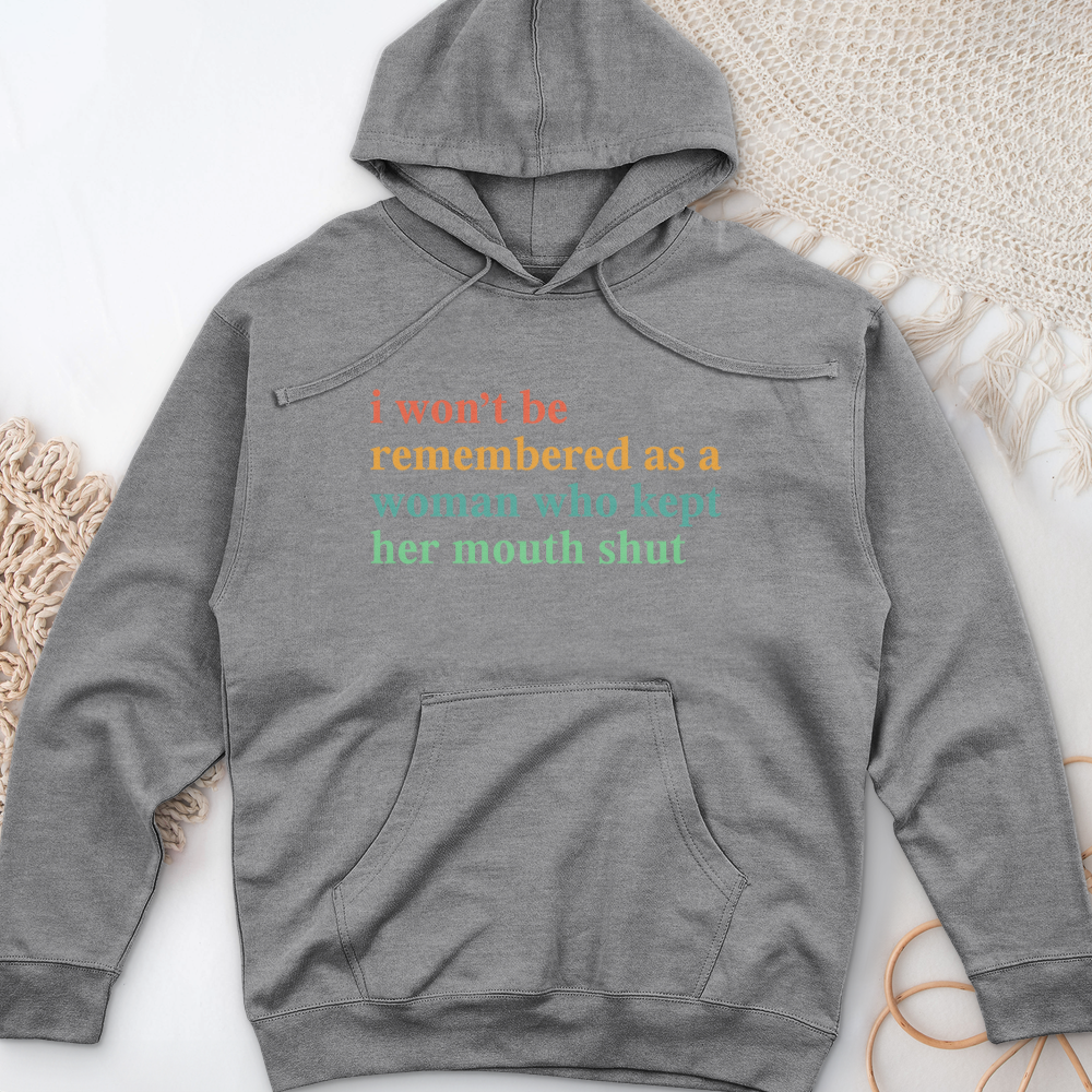 ''I Won't Be Remembered'' Hoodie