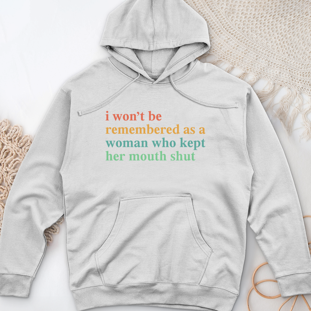 ''I Won't Be Remembered'' Hoodie