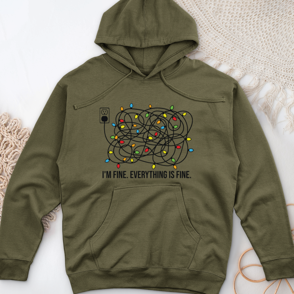 ''I'm Fine Everything Is Fine'' Hoodie