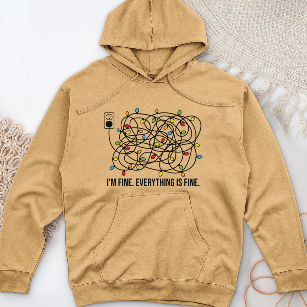 ''I'm Fine Everything Is Fine'' Hoodie