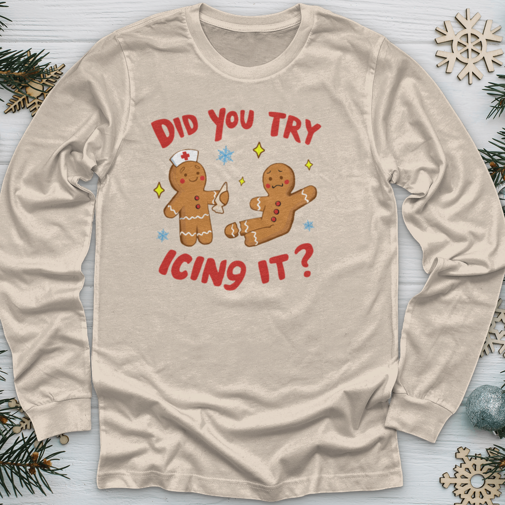 ''Icing It'' Long Sleeve T-Shirt