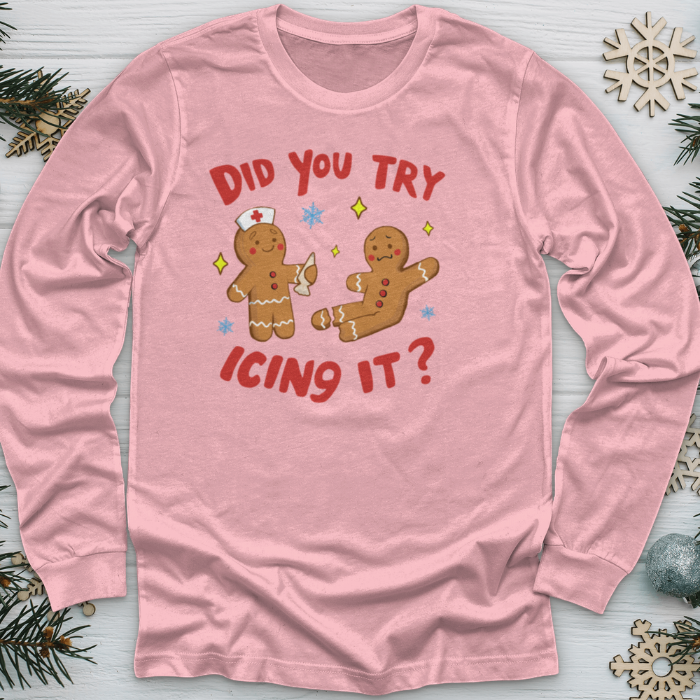 ''Icing It'' Long Sleeve T-Shirt