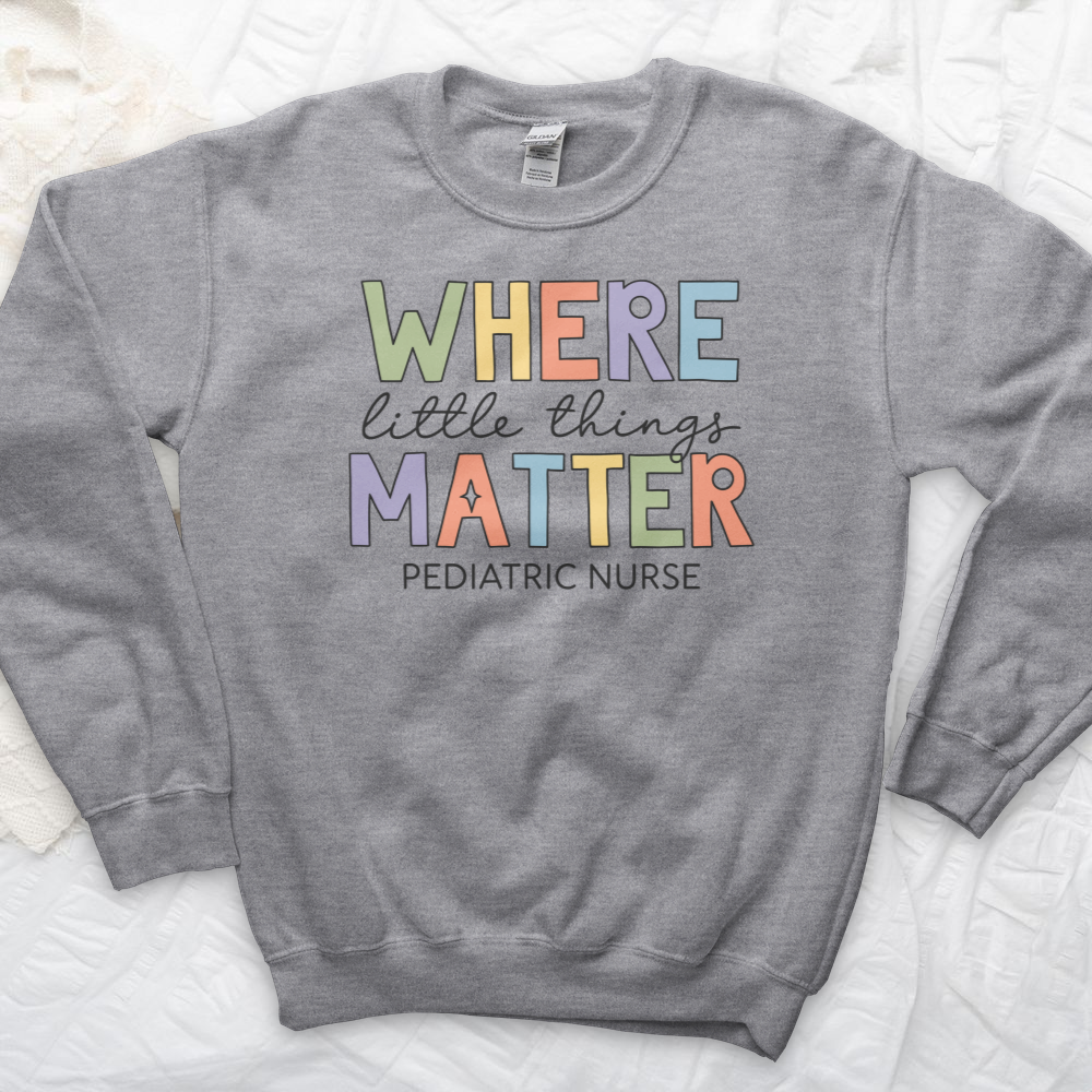 ''Little Things Matter'' Sweatshirt