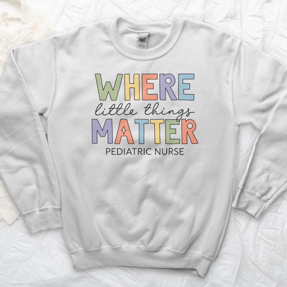 ''Little Things Matter'' Sweatshirt