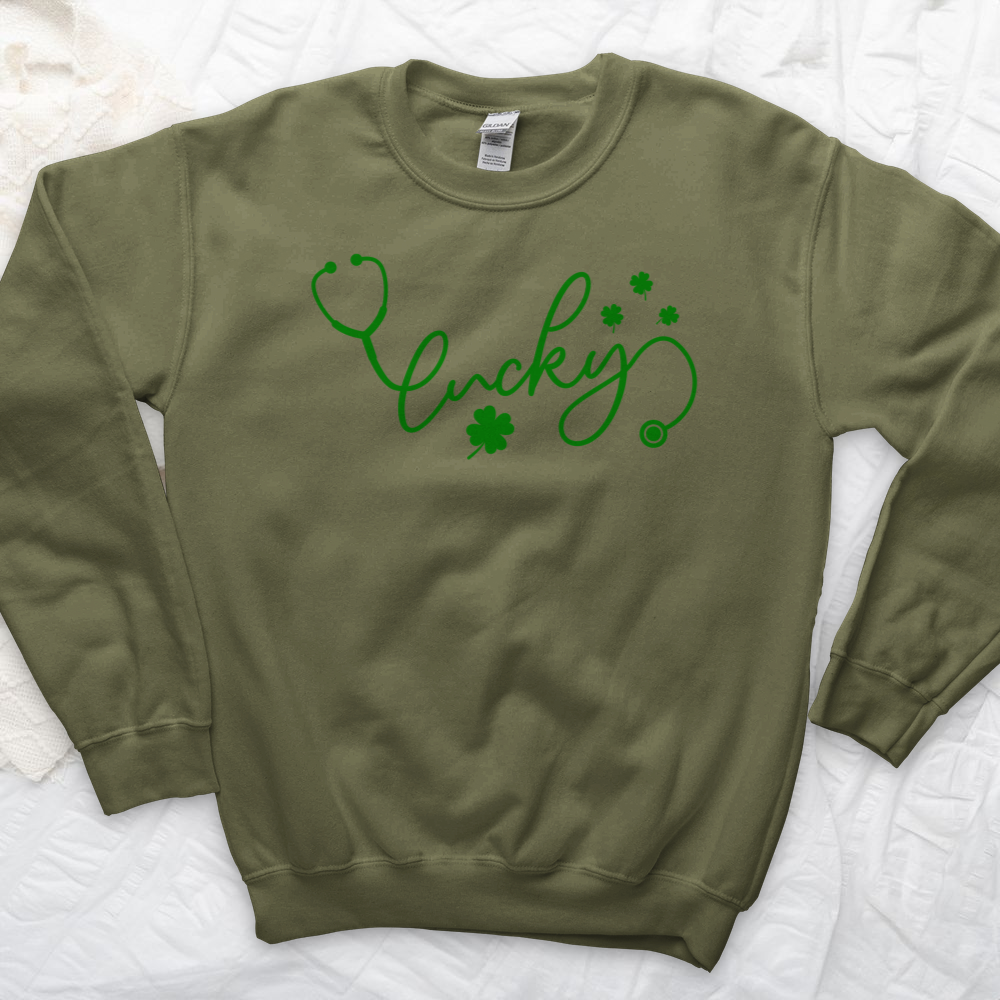 ''Lucky Nurse'' Sweatshirt