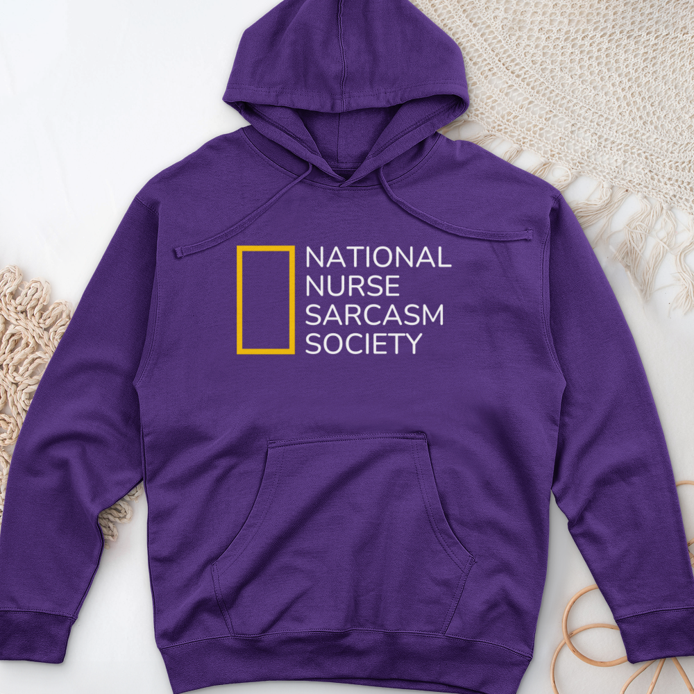 ''National Nurse Sarcasm Society'' Hoodie