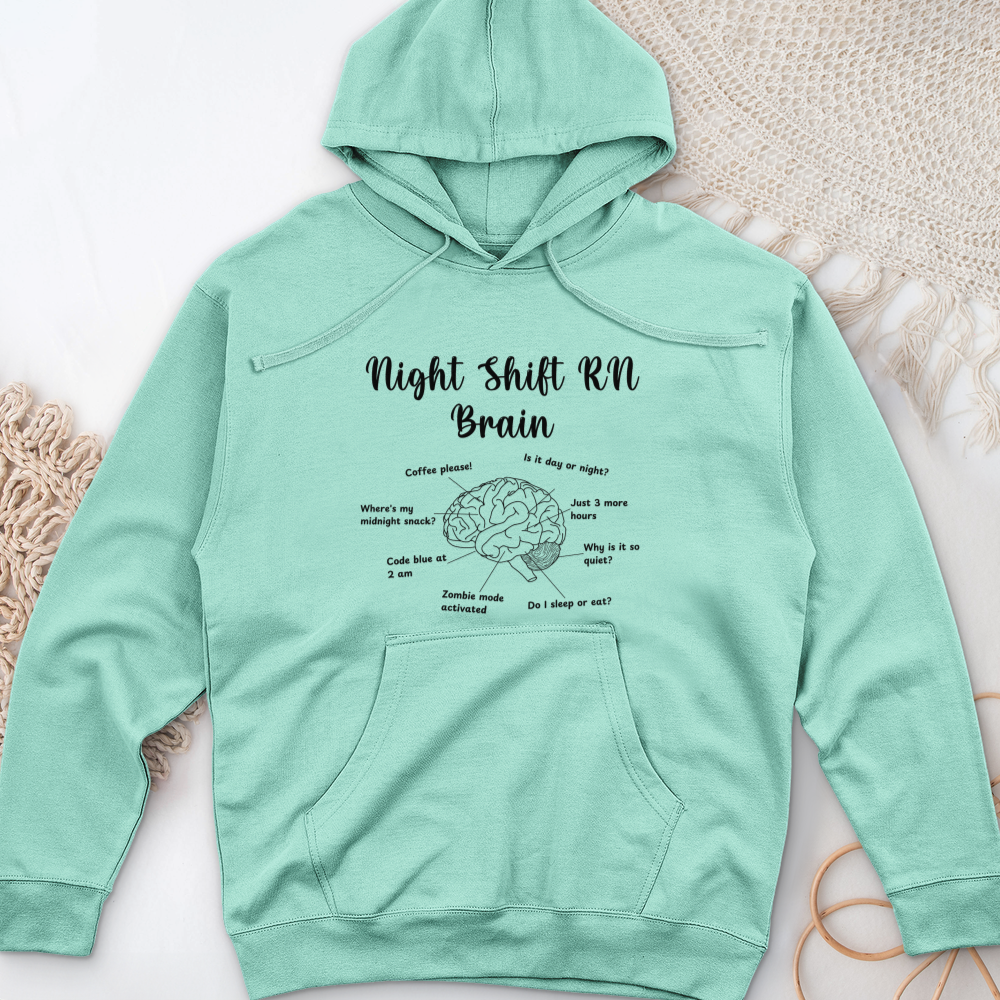 ''Night Shift Brain'' Hoodie