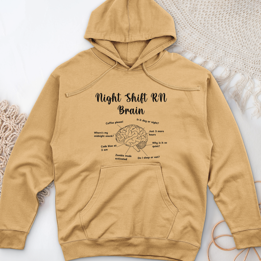 ''Night Shift Brain'' Hoodie