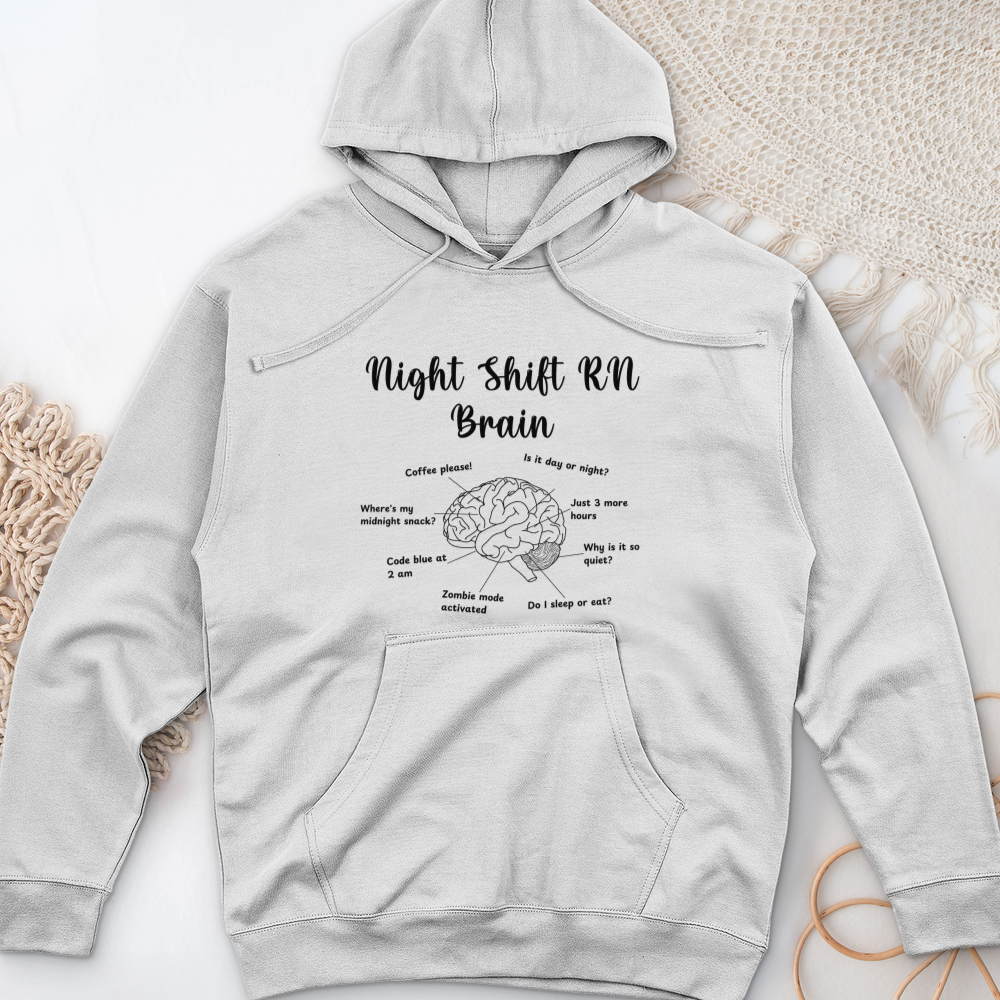 ''Night Shift Brain'' Hoodie