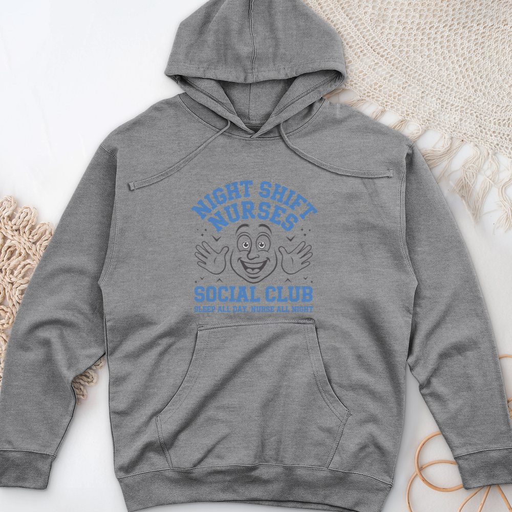 ''Night Shift Nurse Social Club'' Hoodie