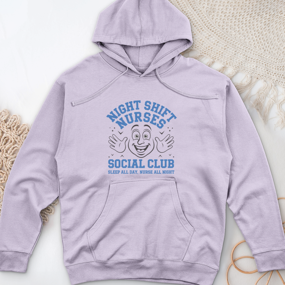 ''Night Shift Nurse Social Club'' Hoodie