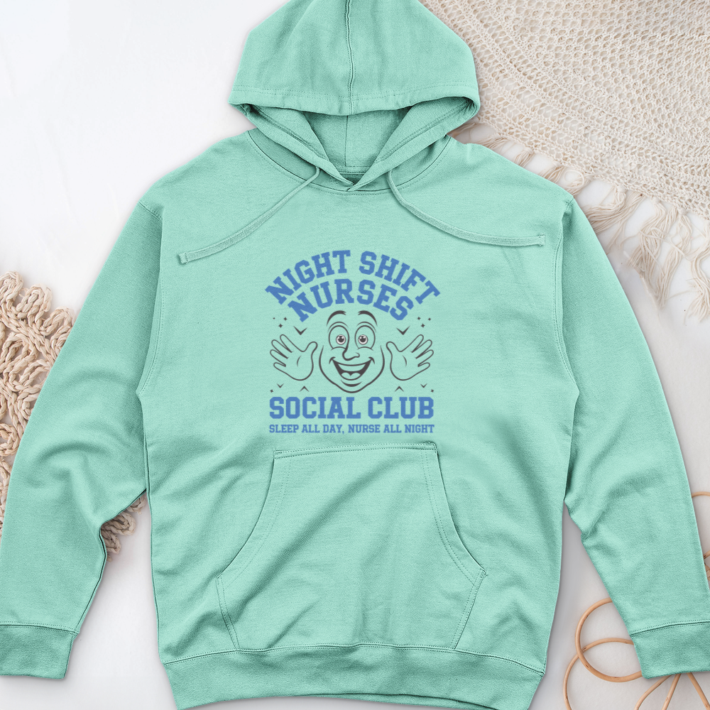 ''Night Shift Nurse Social Club'' Hoodie