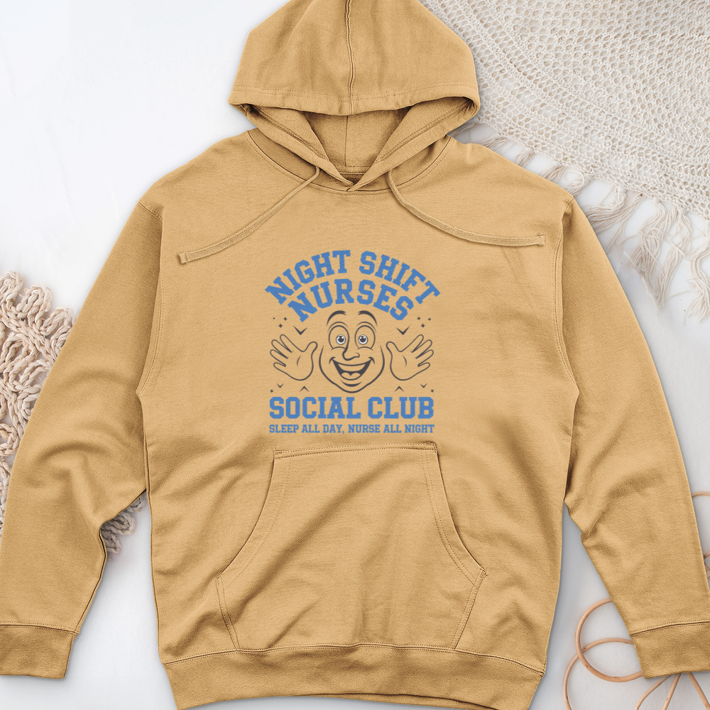 ''Night Shift Nurse Social Club'' Hoodie