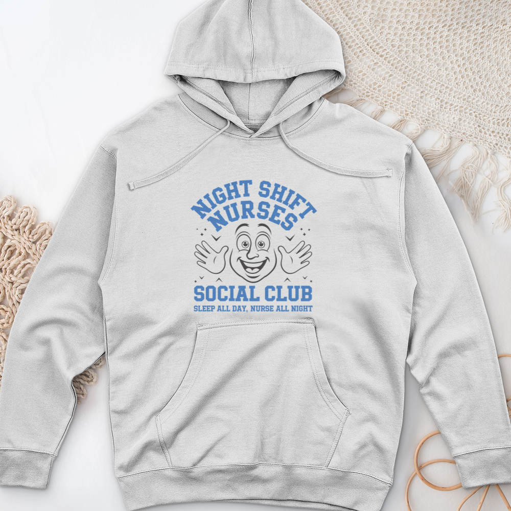 ''Night Shift Nurse Social Club'' Hoodie