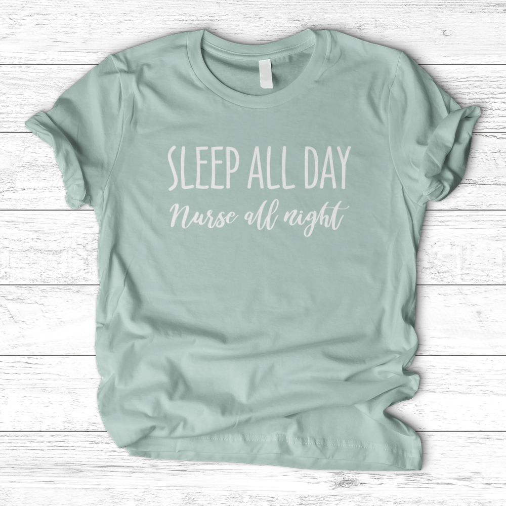 "Nurse All Night'' T-Shirt