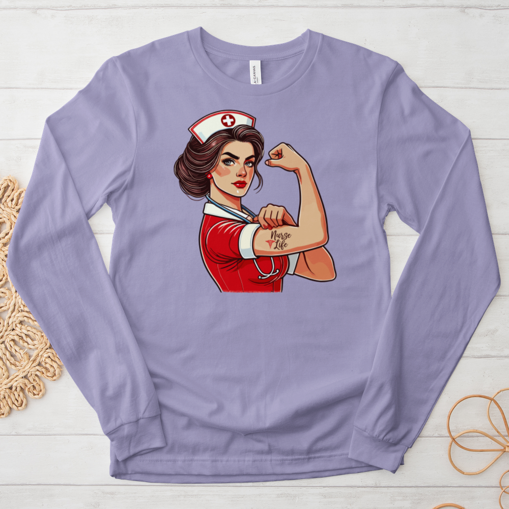 ''Nurse Life'' Long-Sleeve T-Shirt