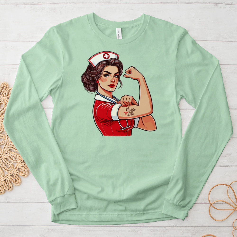 ''Nurse Life'' Long-Sleeve T-Shirt