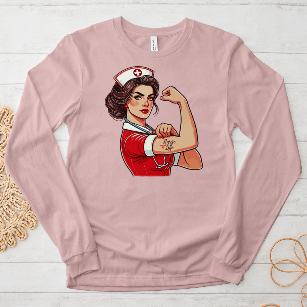 ''Nurse Life'' Long-Sleeve T-Shirt