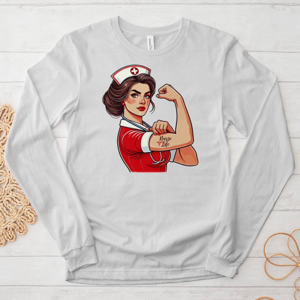 ''Nurse Life'' Long-Sleeve T-Shirt