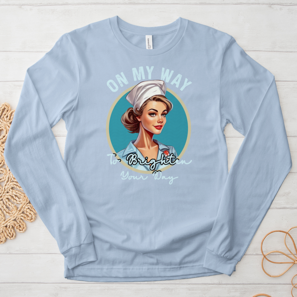 ''On My Way'' Long-Sleeve T-Shirt