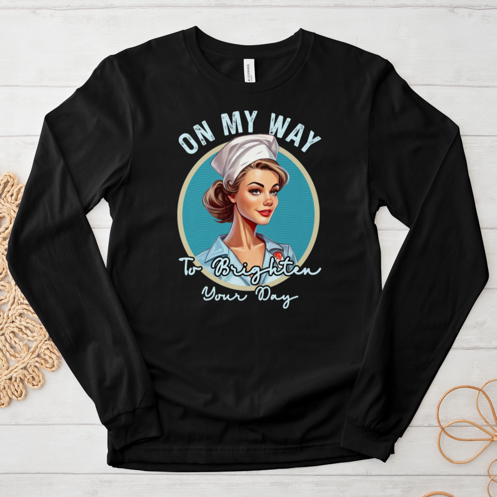 ''On My Way'' Long-Sleeve T-Shirt