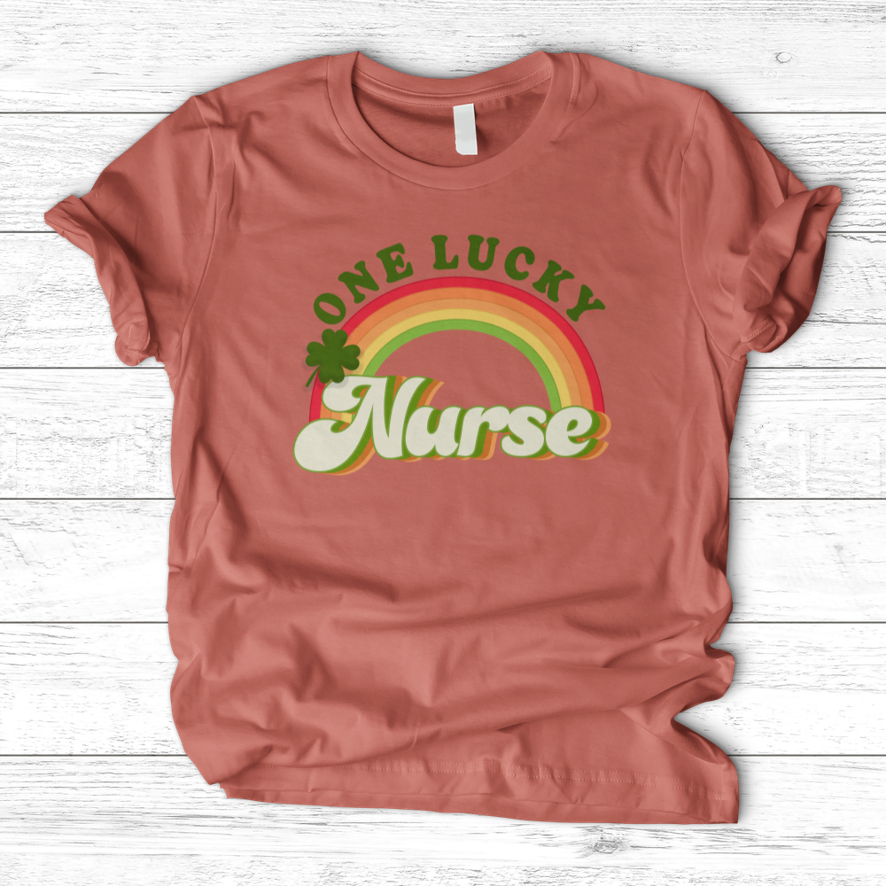 ''One Lucky Nurse'' T-Shirt