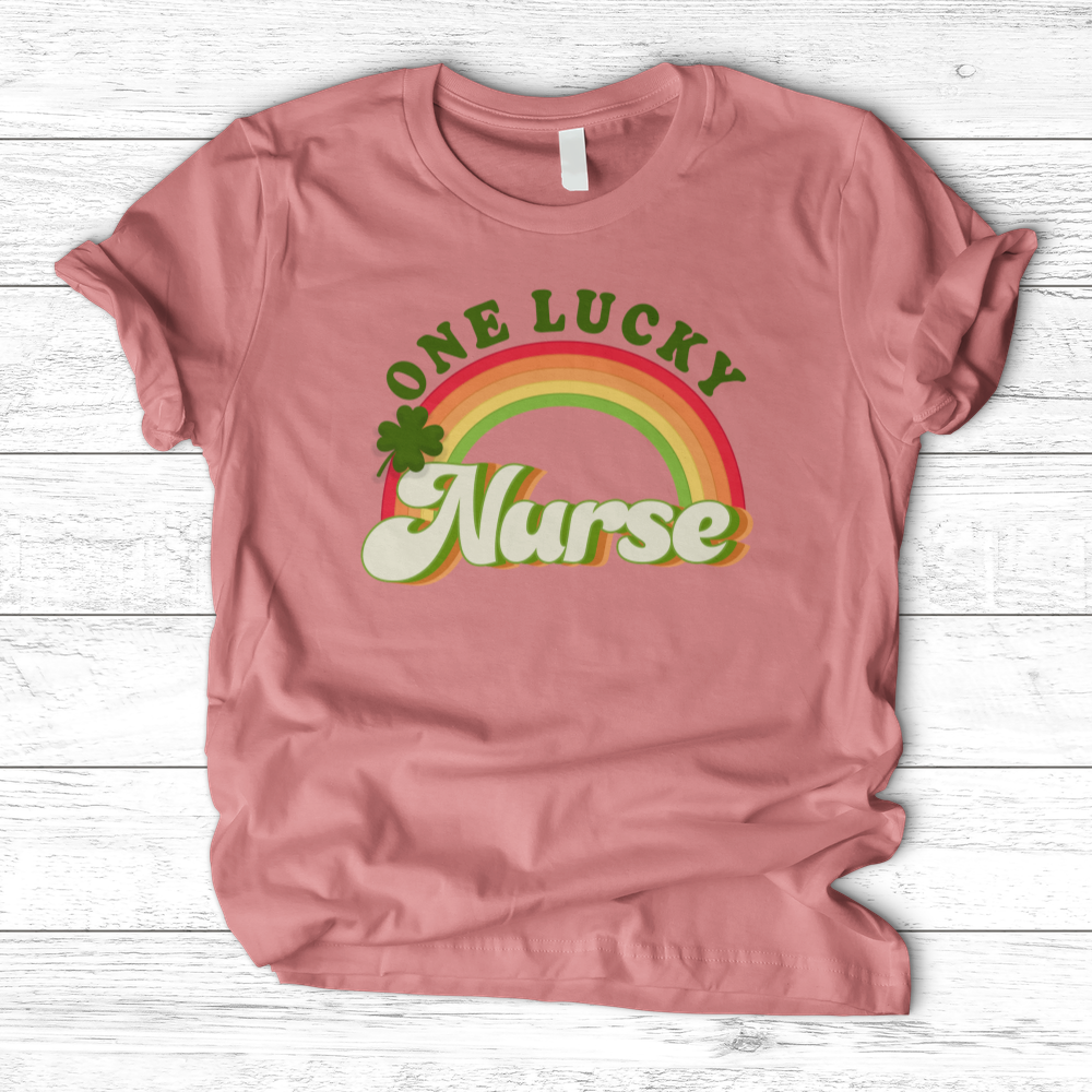 ''One Lucky Nurse'' T-Shirt