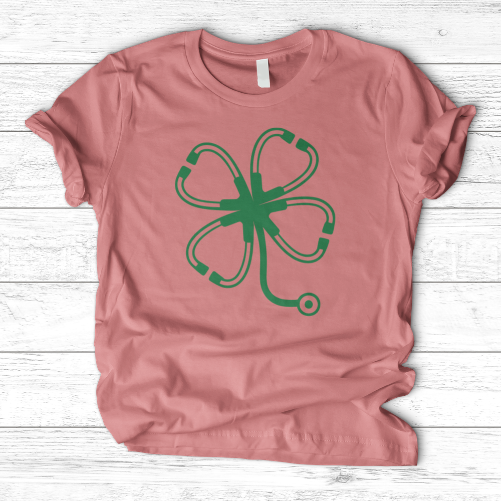 ''Patrick's Day Stethoscope'' T-Shirt