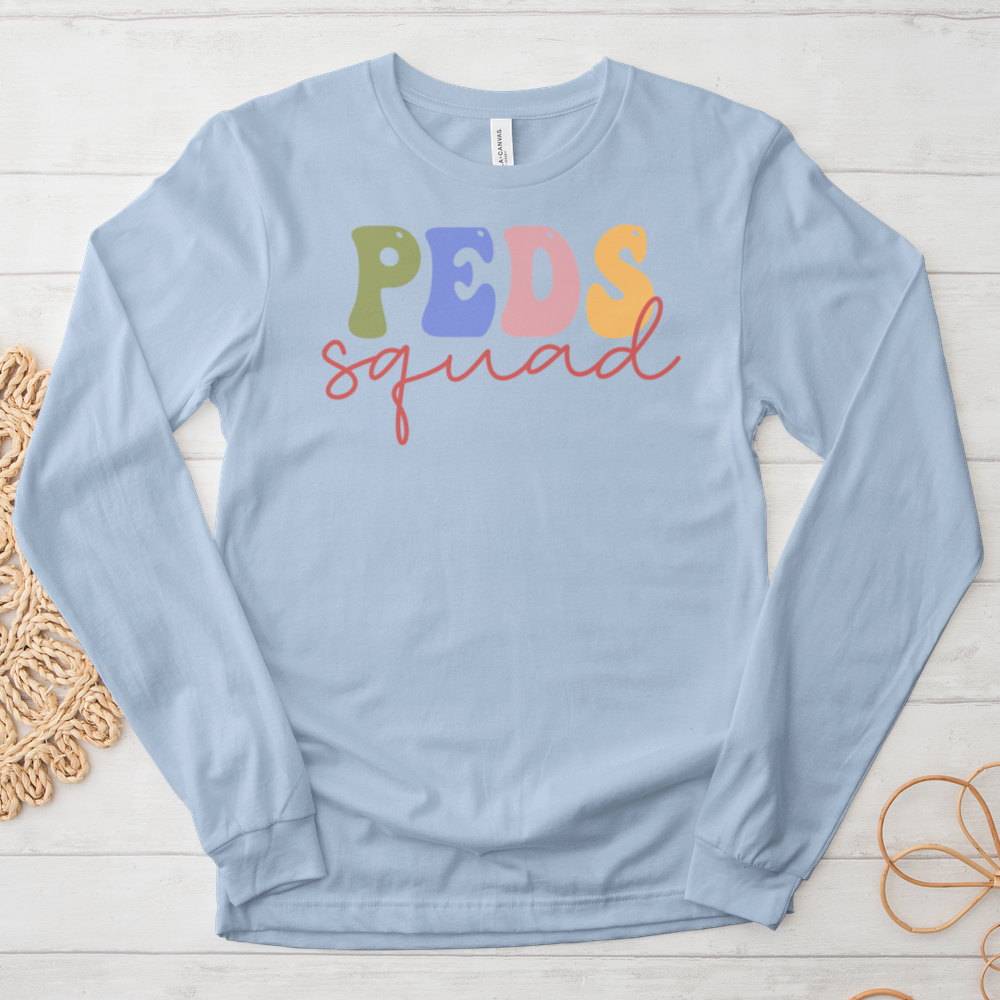 ''Peds Squad'' Long Sleeve T-Shirt