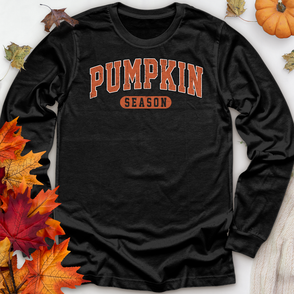 ''Pumpkin Season'' Long Sleeve T-Shirt