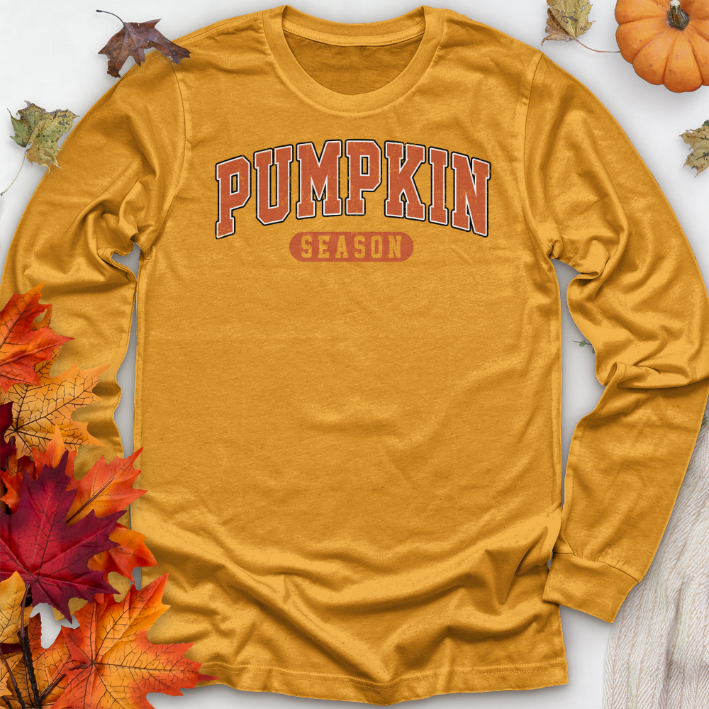 ''Pumpkin Season'' Long Sleeve T-Shirt