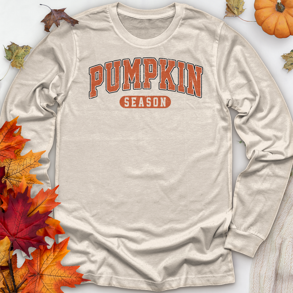 ''Pumpkin Season'' Long Sleeve T-Shirt