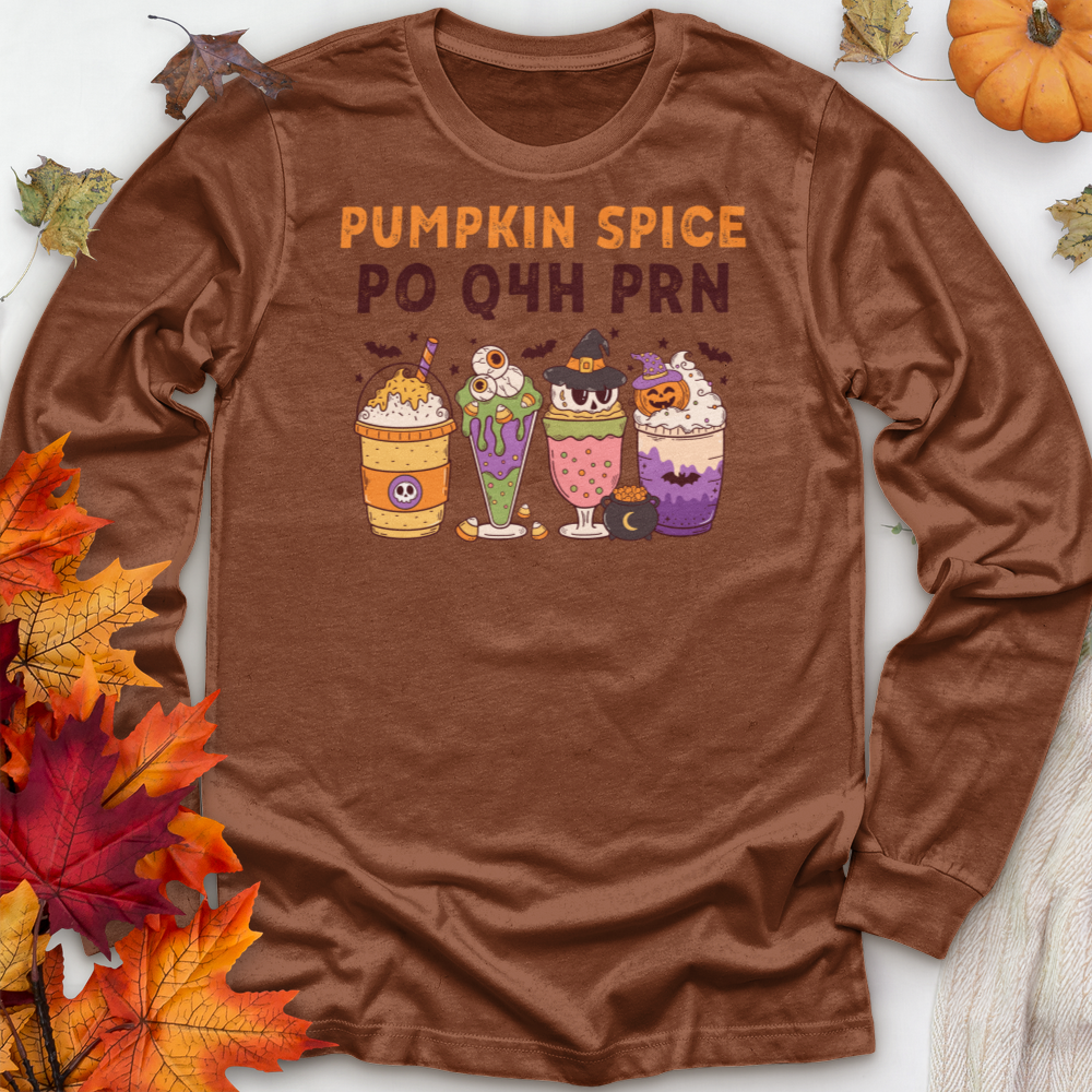 ''Pumpkin Spice'' Long Sleeve T-Shirt