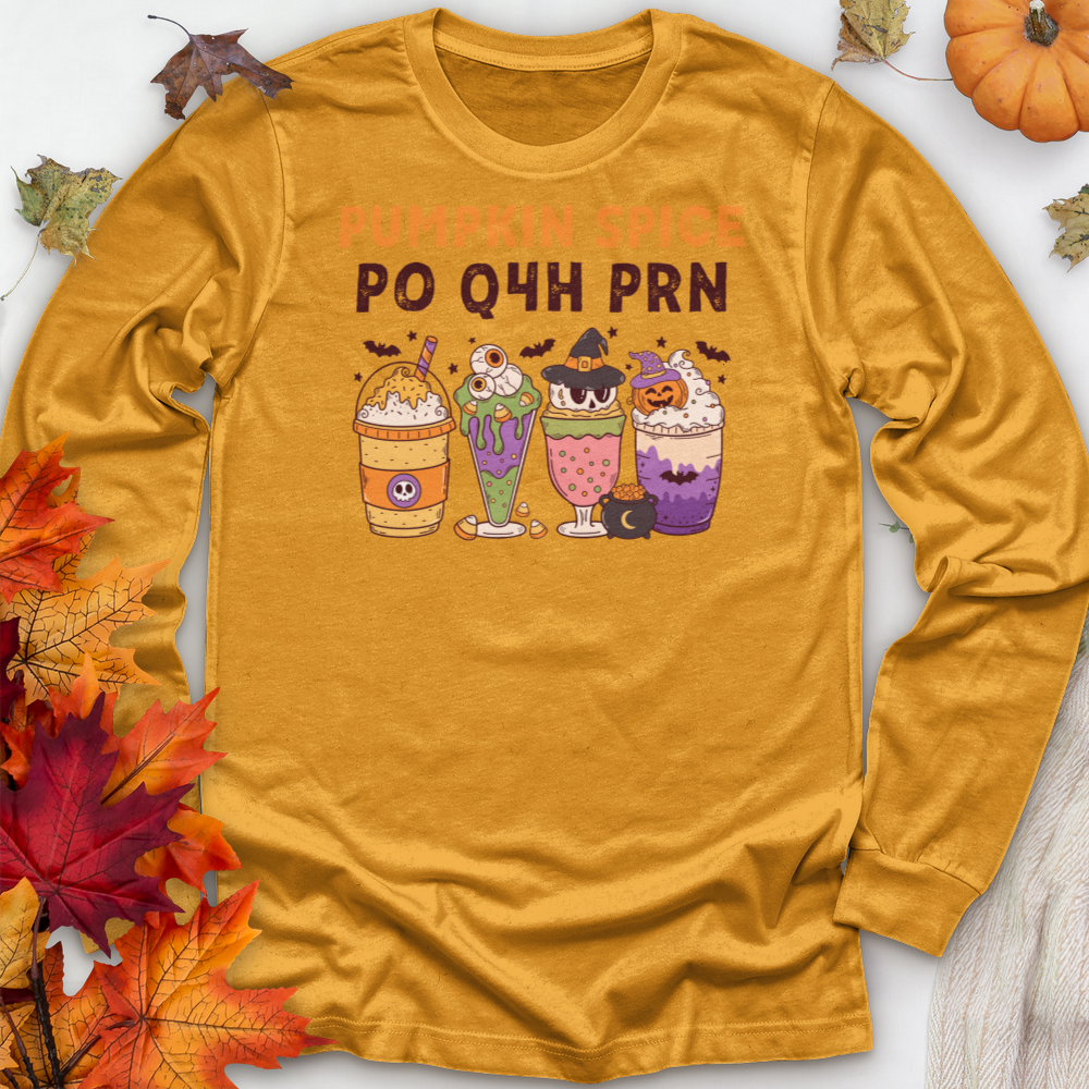 ''Pumpkin Spice'' Long Sleeve T-Shirt