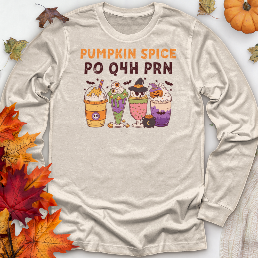 ''Pumpkin Spice'' Long Sleeve T-Shirt