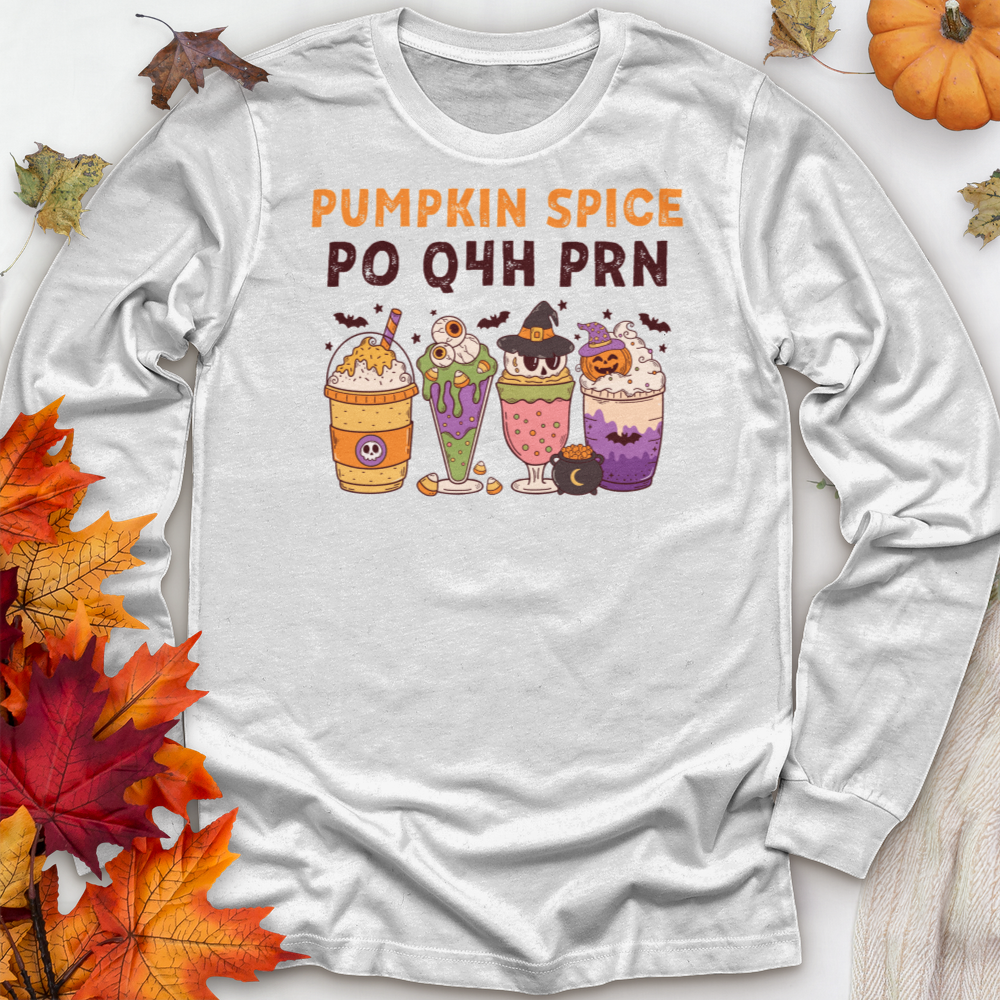 ''Pumpkin Spice'' Long Sleeve T-Shirt